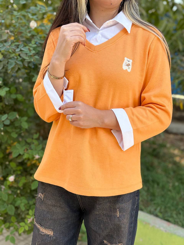 سایز دو ایکس قد لباس ۶۴ قد آستین ۴۹ پهنا ۵۴